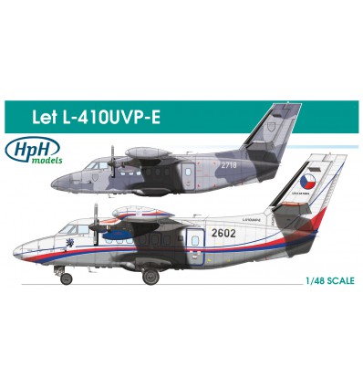 Let L410 UVP Turbolet v měřítku 1/48